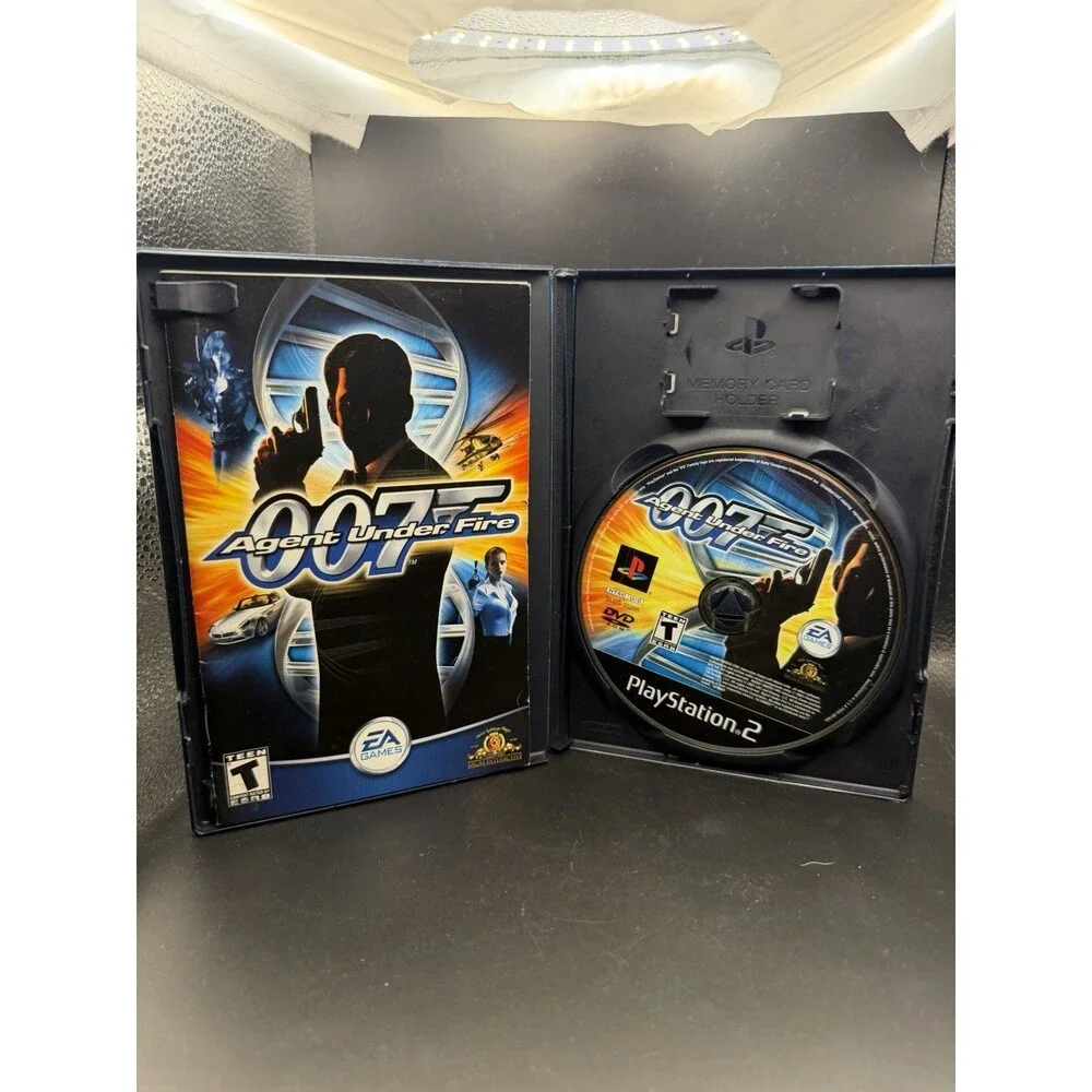 James Bond 007: Agent Under Fire Sony PlayStation 2 PS2 CIB Tested